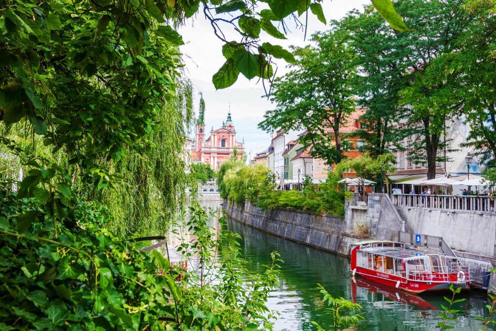 rivière Ljubljanica pour le weekend